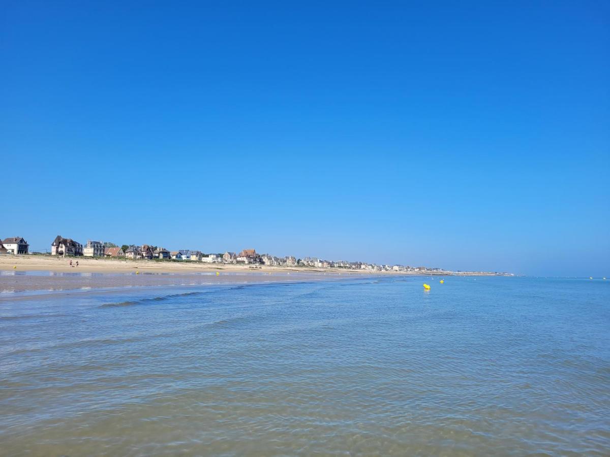 Logement A 50 M De La Mer ! Lägenhet Hermanville-sur-Mer Exteriör bild